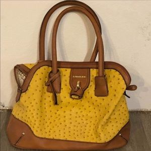 👜 Authentic Ostrich Skin London Fog Purse